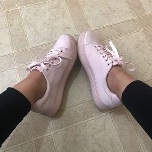 Baby Pink Tennis Shoes Size 5.5